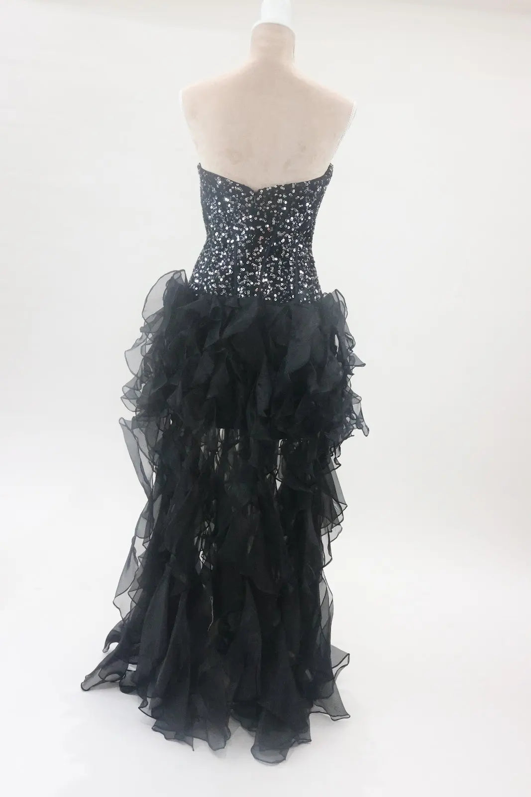 Midnight Cascade Gown
