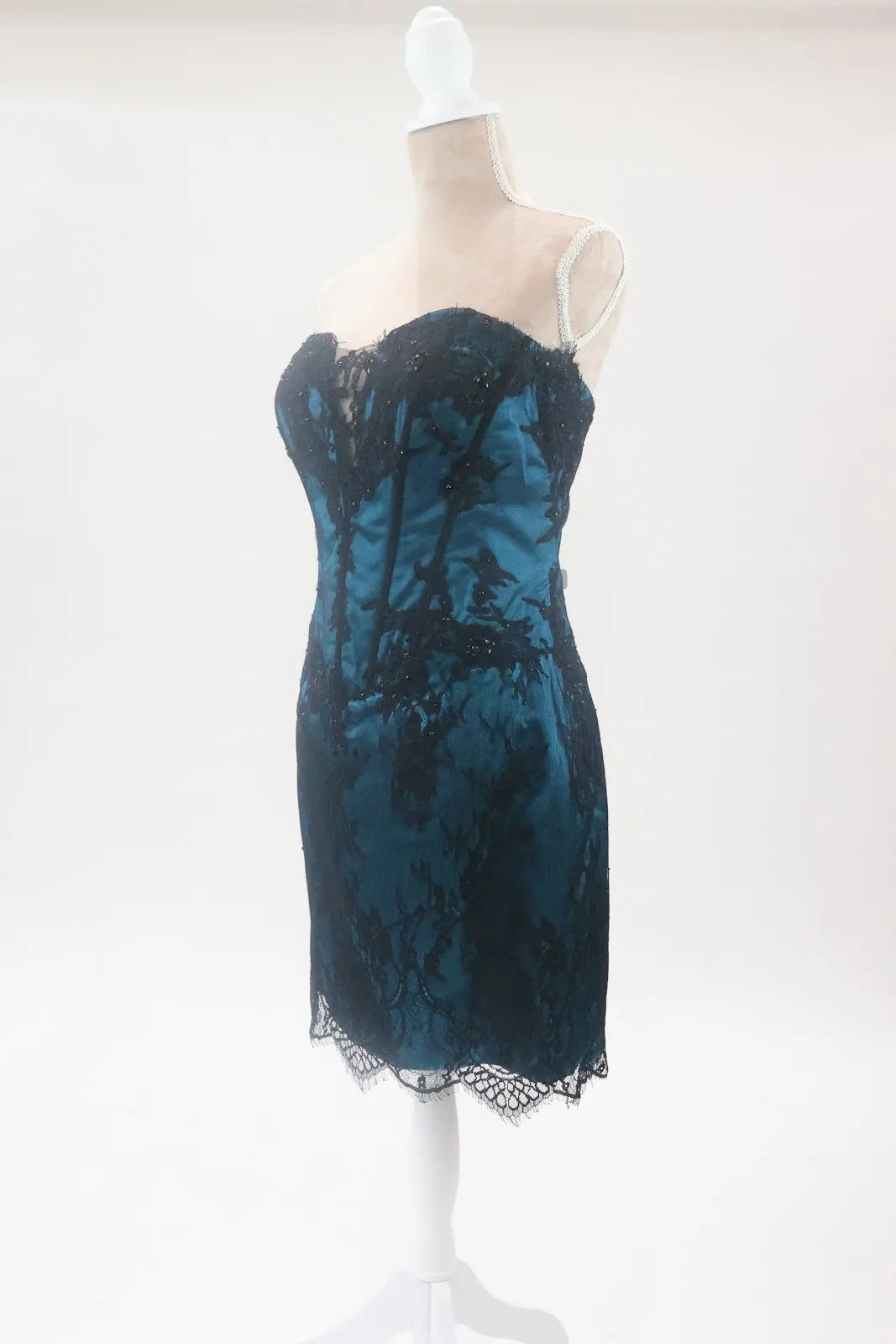 Black Lace Whisper Dress