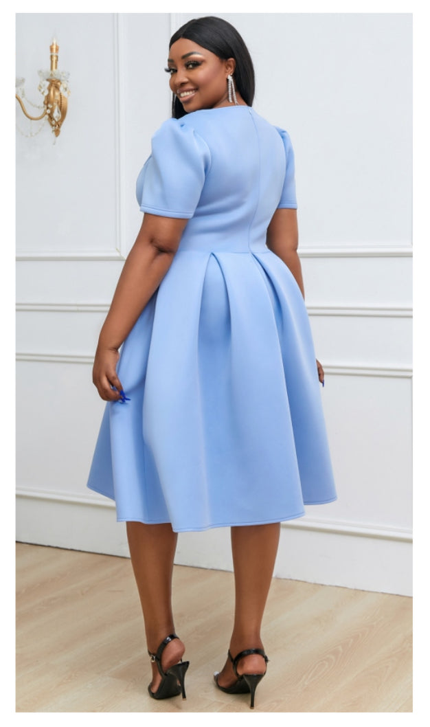 Baby Blue Bow Dress