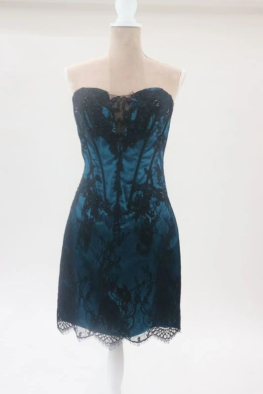 Black Lace Whisper Dress