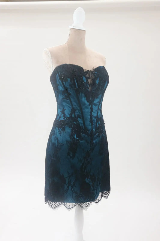 Black Lace Whisper Dress