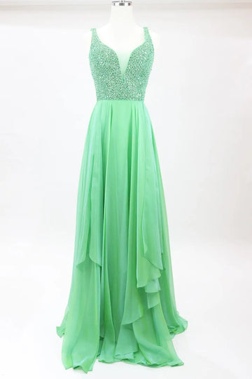 Green Glimmer Gown