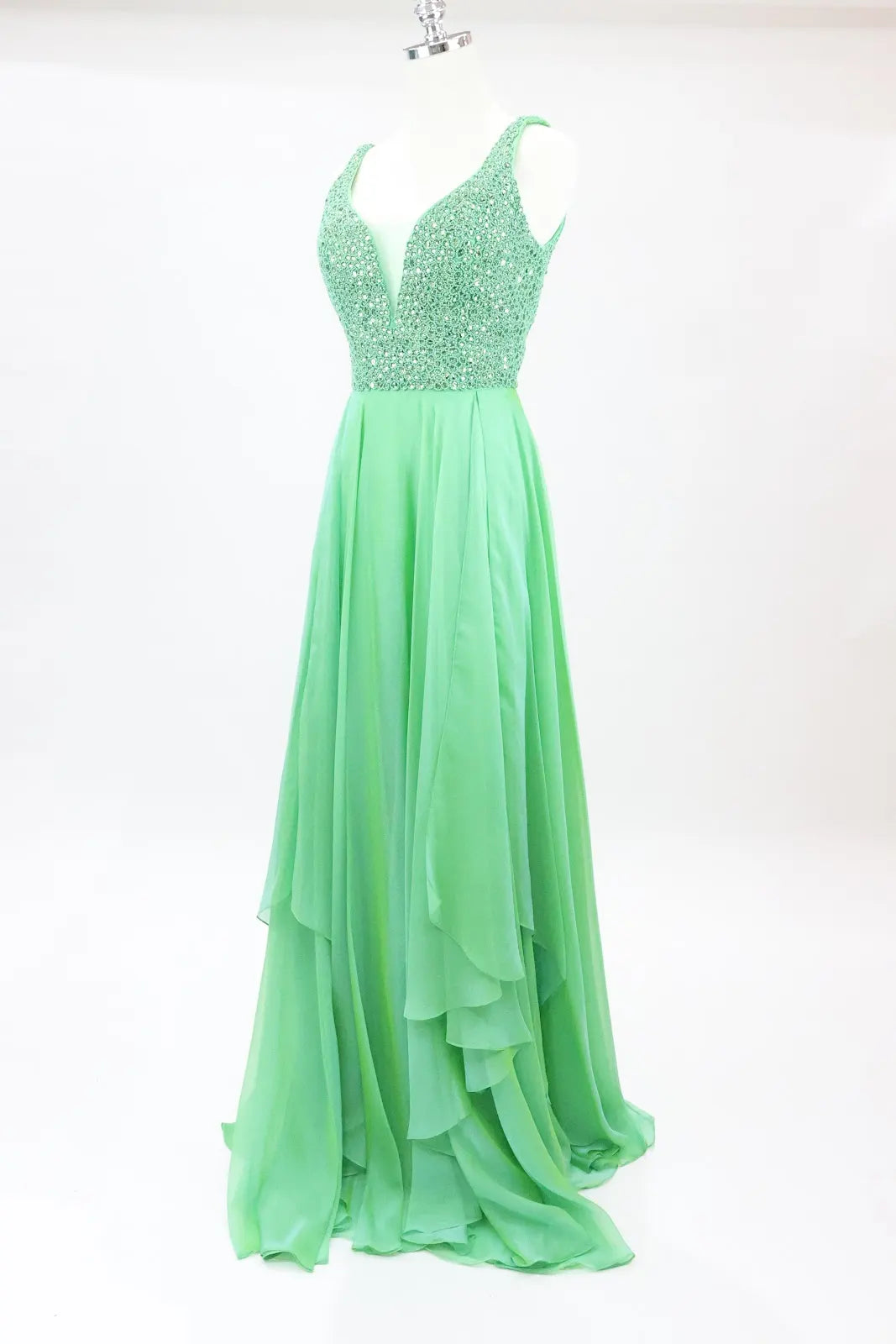 Green Glimmer Gown