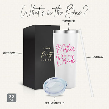 Mother of the Bride 22oz Insulated Tumbler