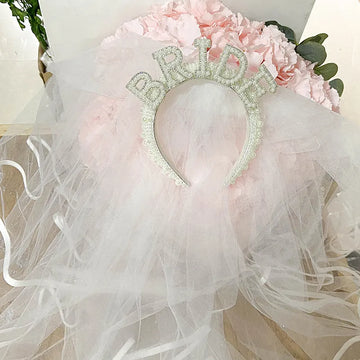 Bachelorette Headband Veil