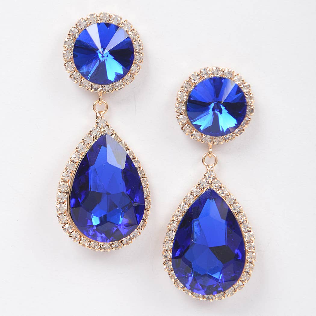 Rhinestone Dangle Earring