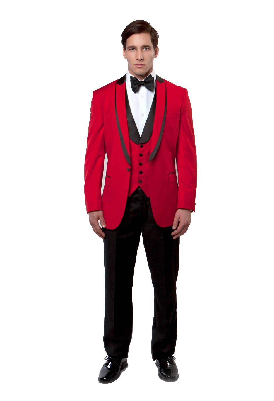 3pc Red Tuxedo