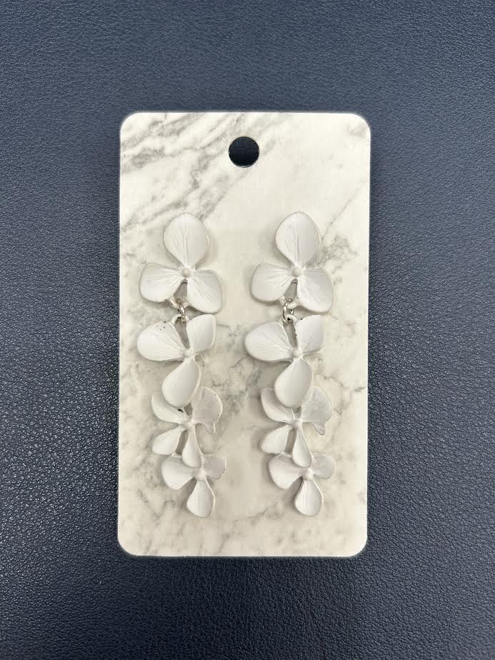 Petal Serenity Drop Earrings