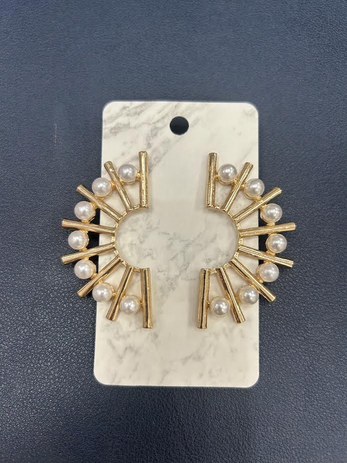 Pearl Horizon Earrings