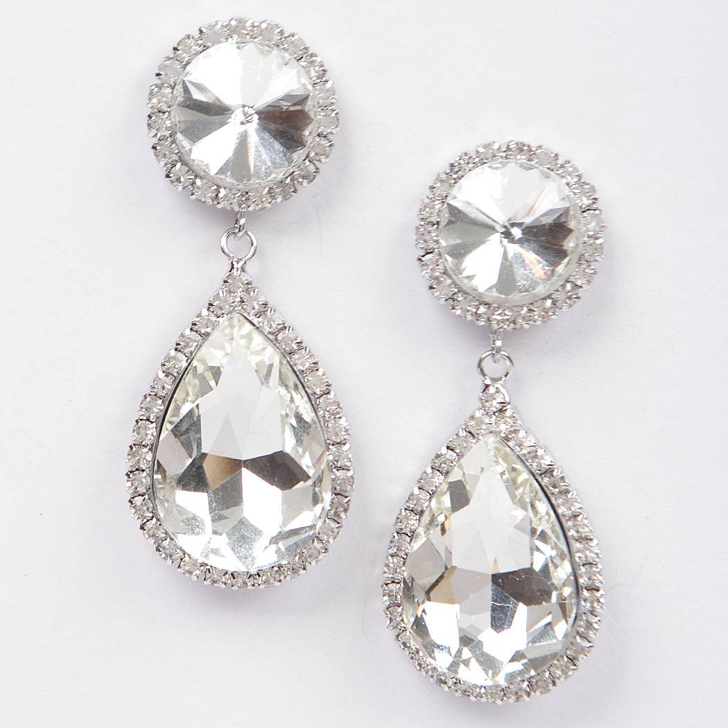 Rhinestone Dangle Earring