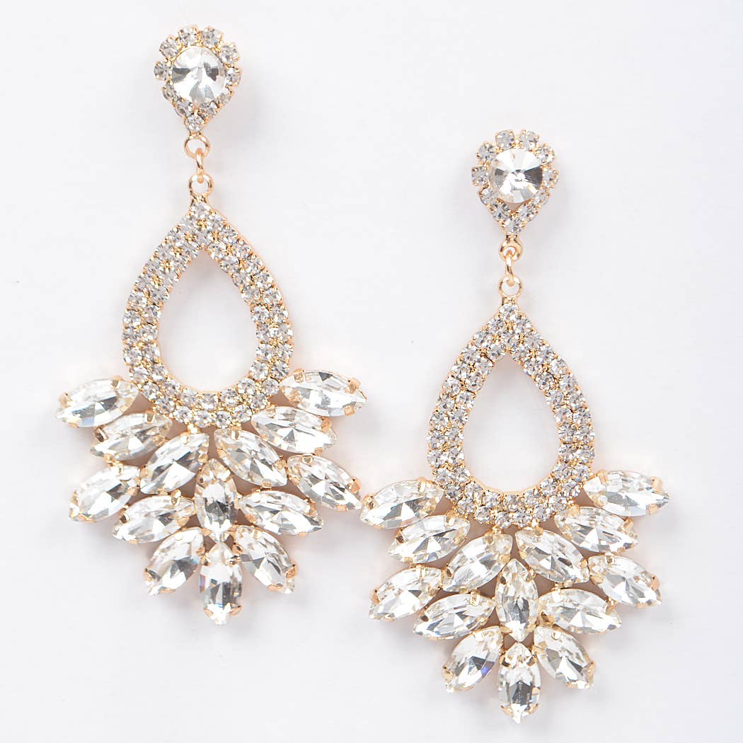 Rhinestone Dangle Earring