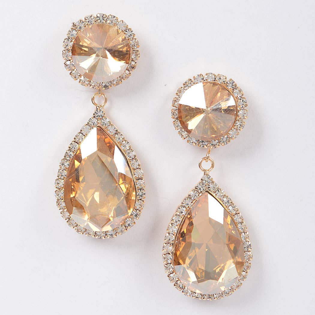 Rhinestone Dangle Earring