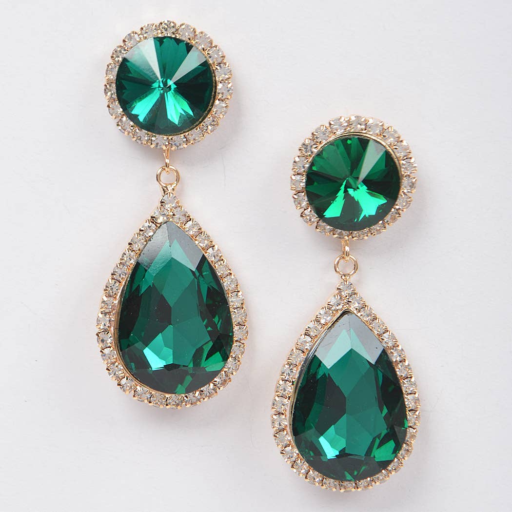 Rhinestone Dangle Earring