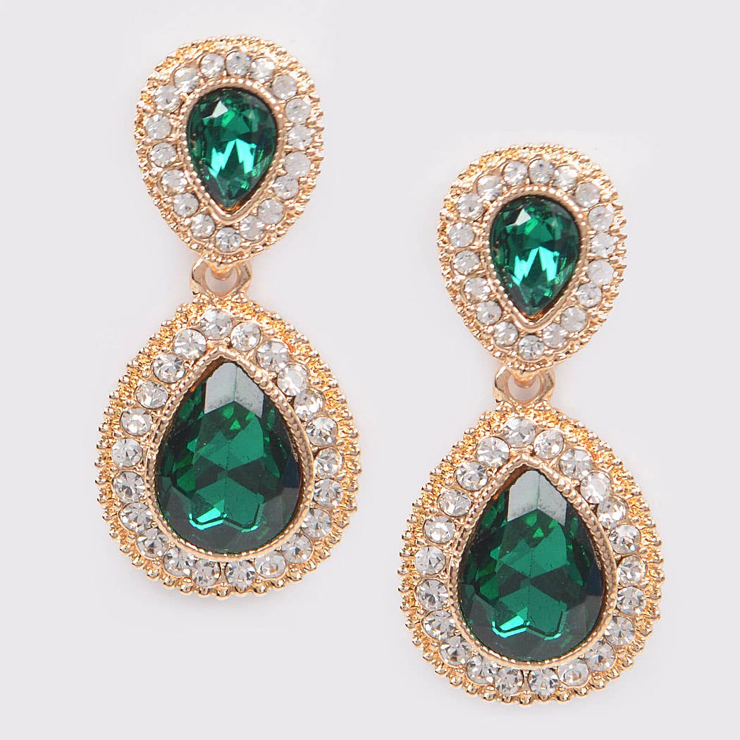 Rhinestone Dangle Earring