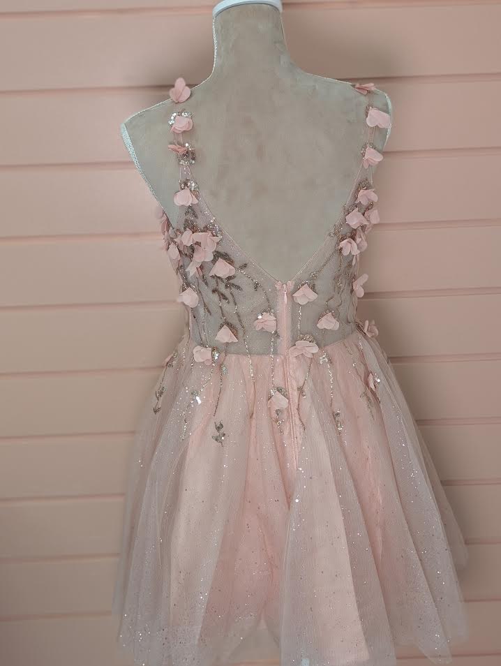 Blush Flower Above the Knee