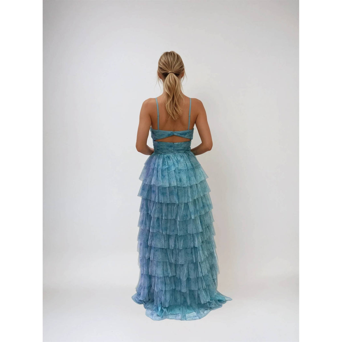 Tiered Formal Gown