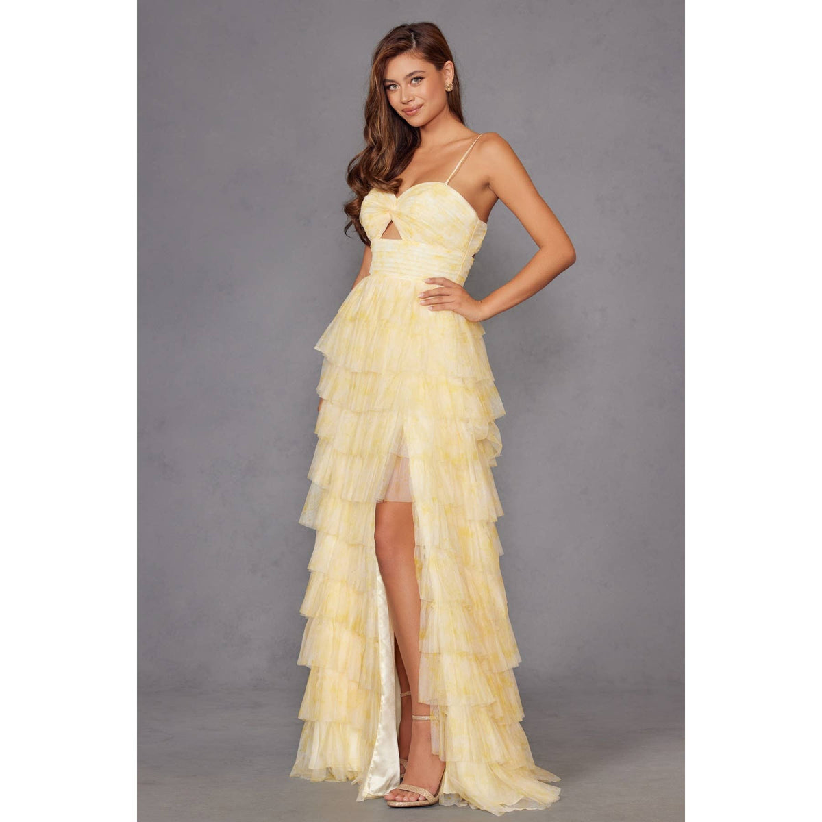 Tiered Formal Gown