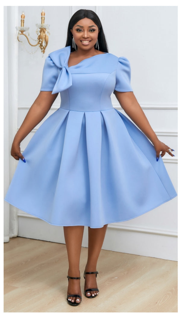Baby Blue Bow Dress