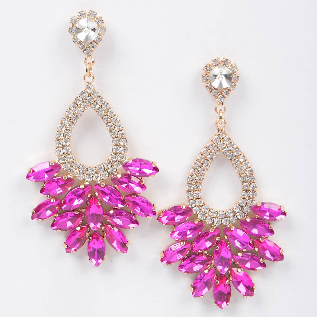 Rhinestone Dangle Earring