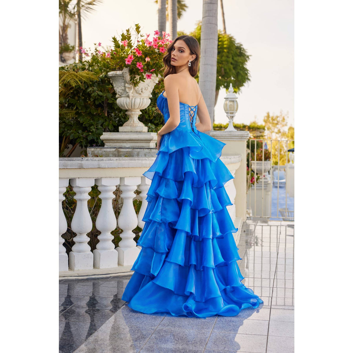 MOONLIGHT ORGANZA STRAPLESS