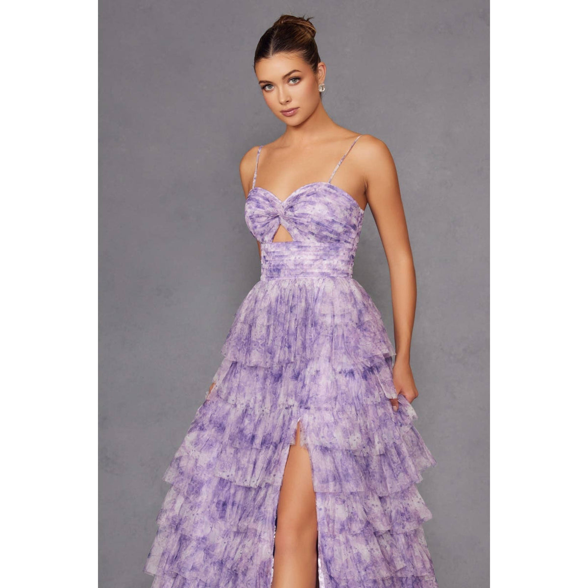 Tiered Formal Gown