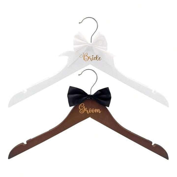 Bride & Groom Hanger Set