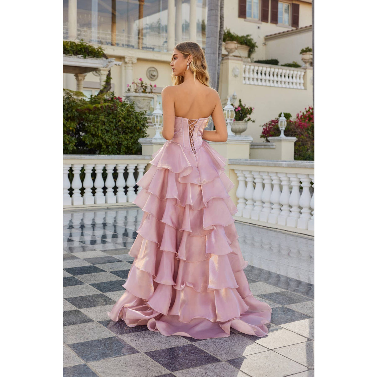 MOONLIGHT ORGANZA STRAPLESS
