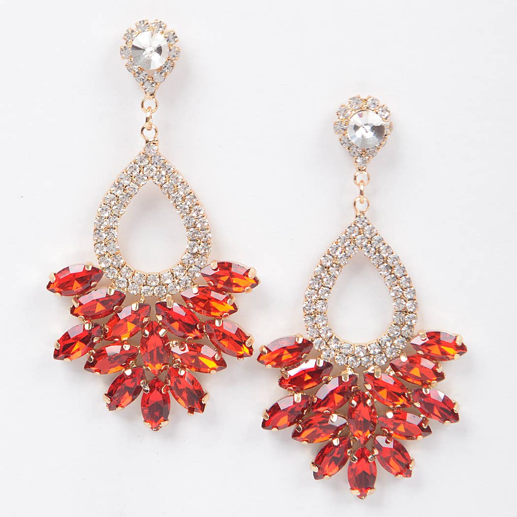 Rhinestone Dangle Earring