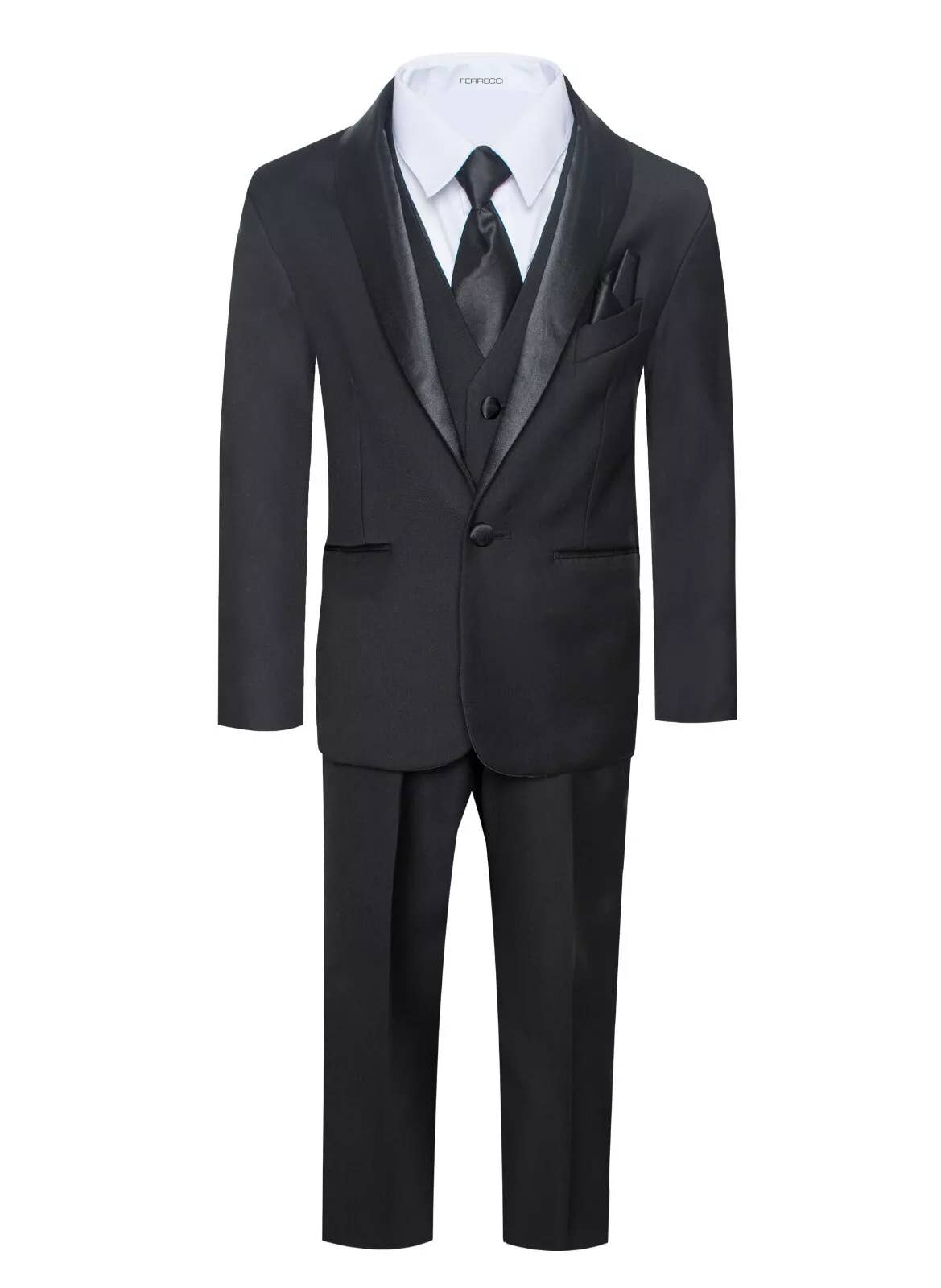Ferrecci - Ultimate Elegance Boy's Shawl Collar Tuxedo Set