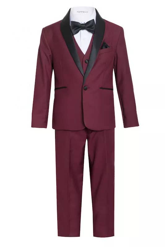 Ferrecci - Ultimate Elegance Boy's Shawl Collar Tuxedo Set