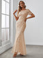 Sequin Shiny Fishtail Tulle Dresses for Party
