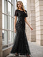 Sequin Shiny Fishtail Tulle Dresses for Party