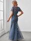 Sequin Shiny Fishtail Tulle Dresses for Party
