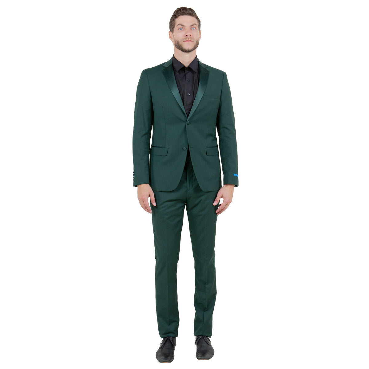 Bryan Michaels Men's 2pc Tuxedo Set Satin Notch Lapel, Green