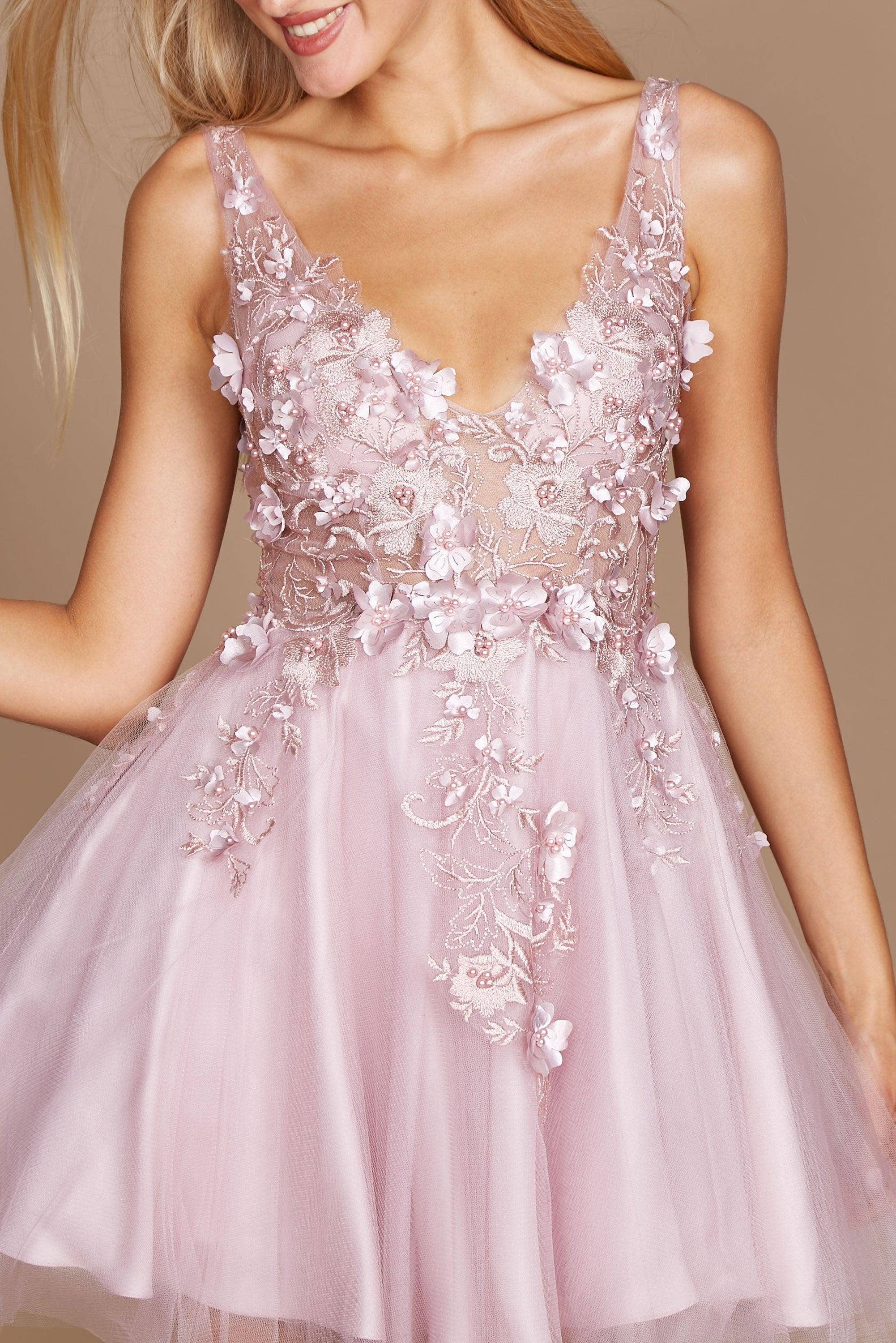 Dylan & Davids Short Formal Prom Dress