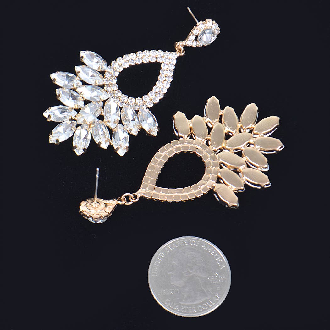Rhinestone Dangle Earring