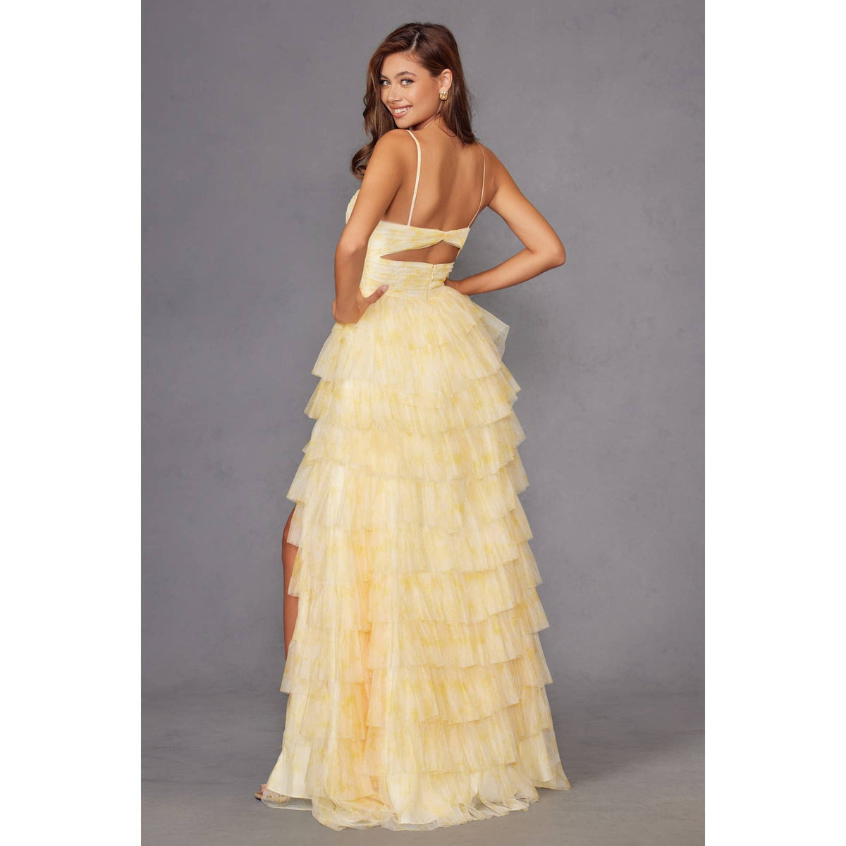 Tiered Formal Gown