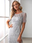 Sequin Shiny Fishtail Tulle Dresses for Party