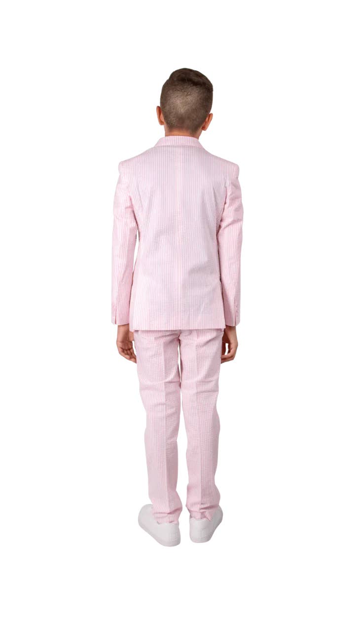 Ferrecci - Boy's Seersucker 2pc Suit Set