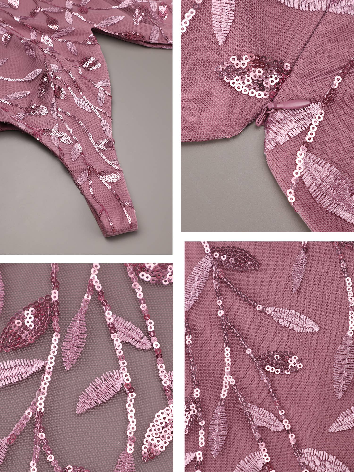 Plus Size Sequin Fishtail Evening Dress