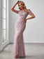 Sequin Shiny Fishtail Tulle Dresses for Party