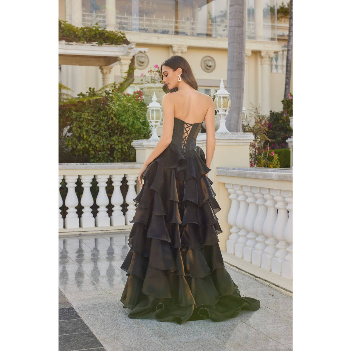 MOONLIGHT ORGANZA STRAPLESS