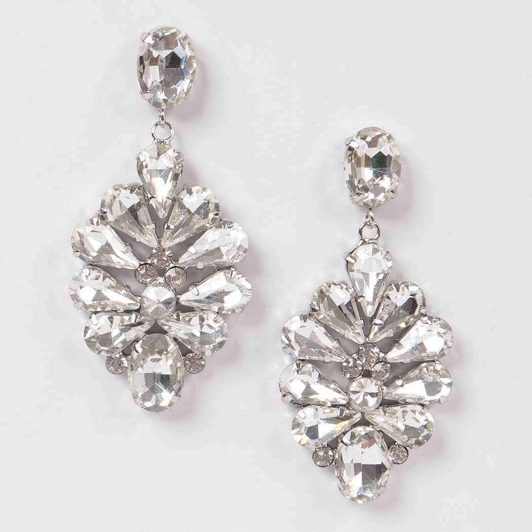 Multi Stone Party Earring