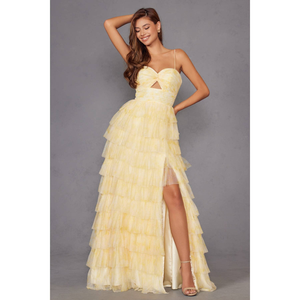 Tiered Formal Gown