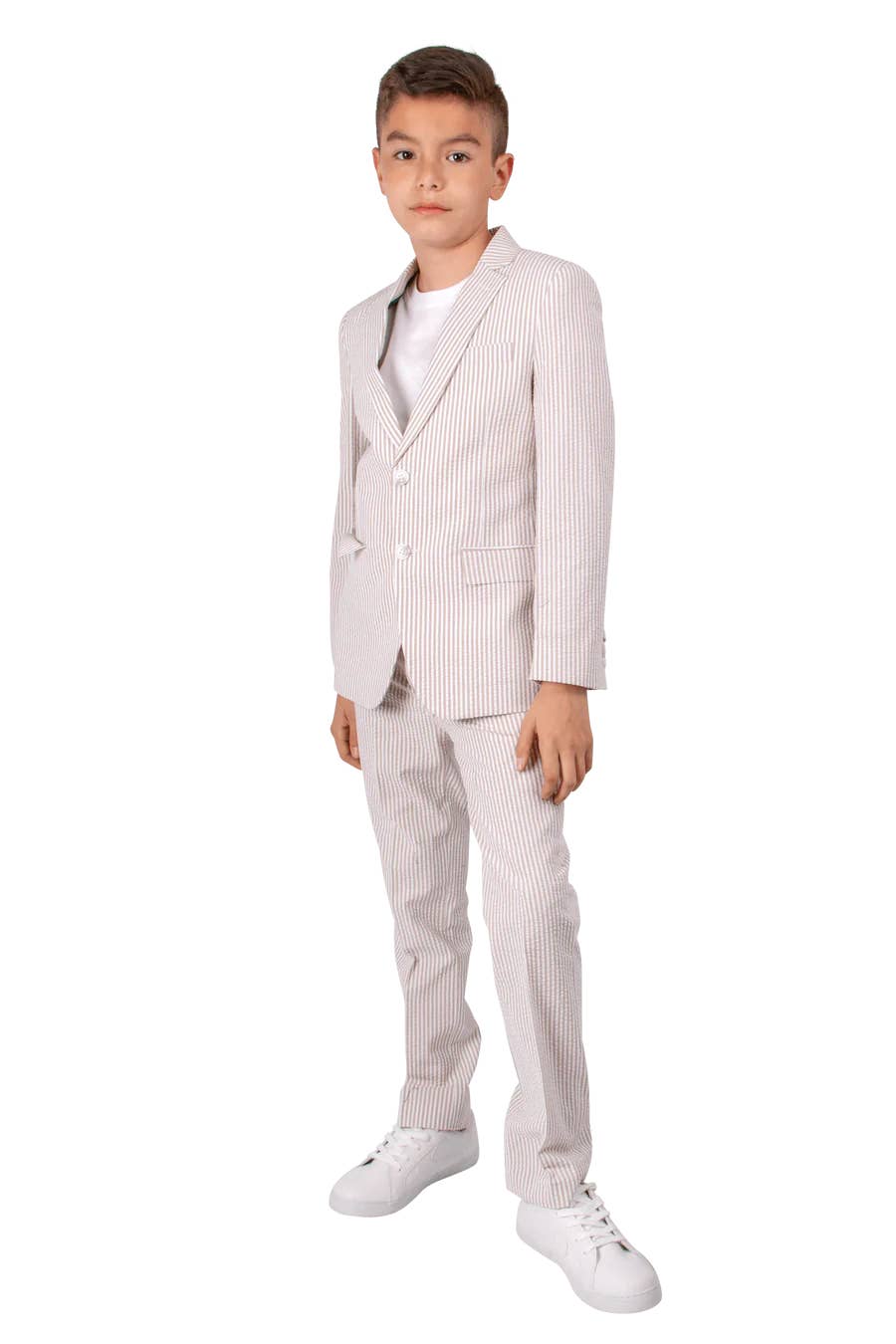 Ferrecci - Boy's Seersucker 2pc Suit Set