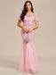 Sequin Shiny Fishtail Tulle Dresses for Party