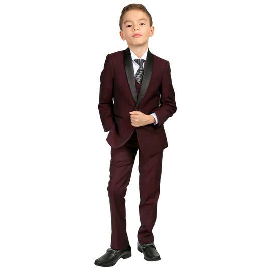 Ferrecci - Ultimate Elegance Boy's Shawl Collar Tuxedo Set