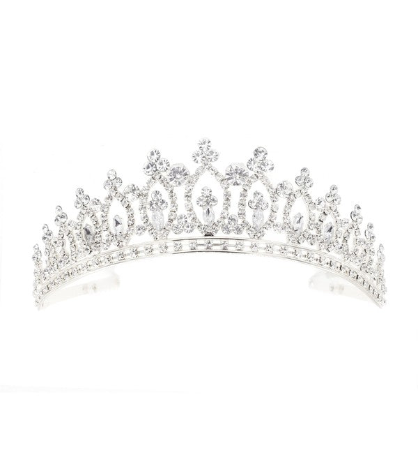 1 1/2 High Princess Prom Bridal Flexible Tiara