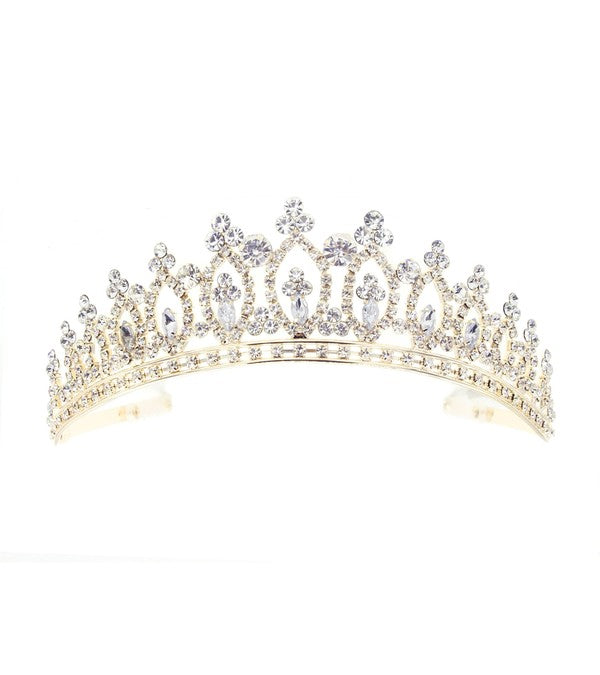 1 1/2 High Princess Prom Bridal Flexible Tiara