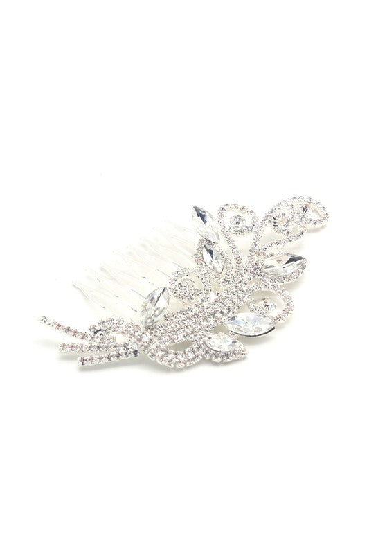 Flower Leaf Bridal Theme Hair Comb Series